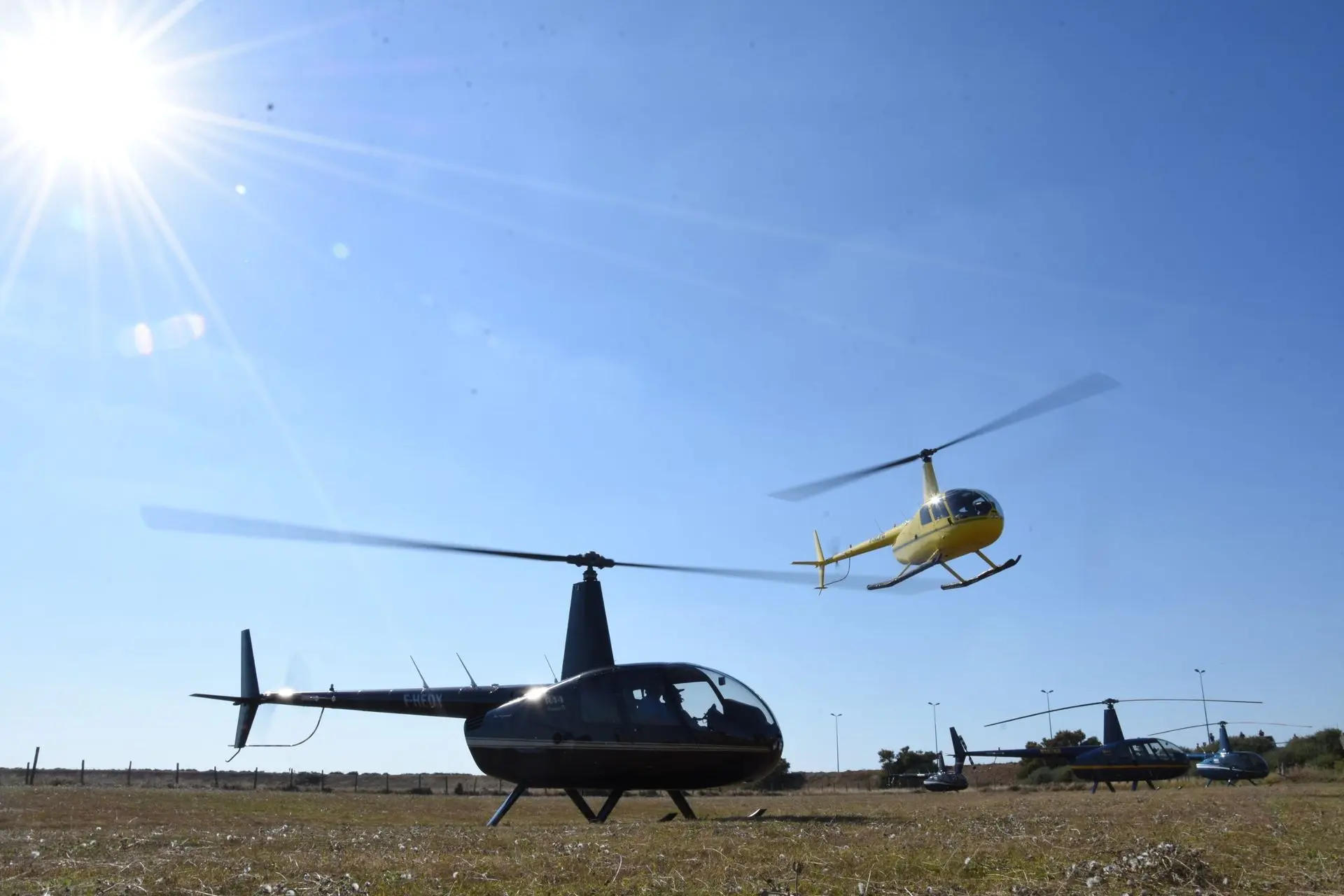 Groupe hélicoptère