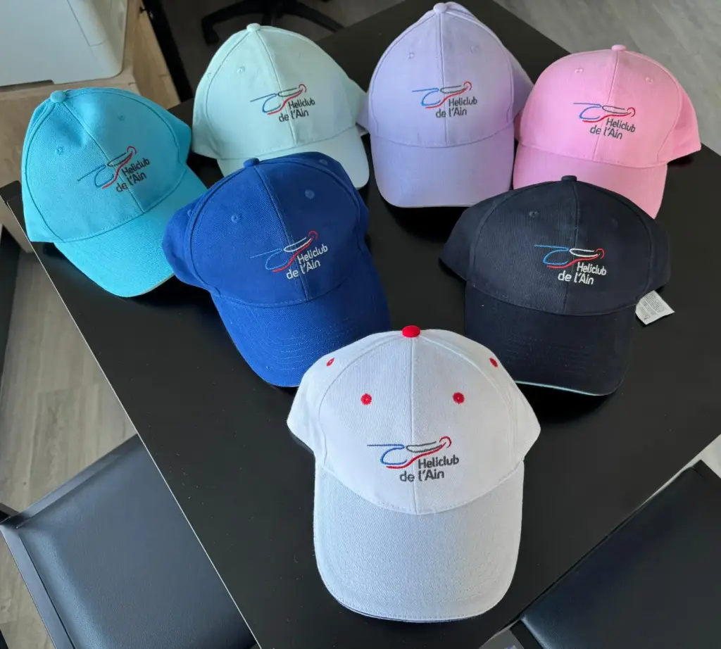 Casquette Heliclub (BLEU CIEL)